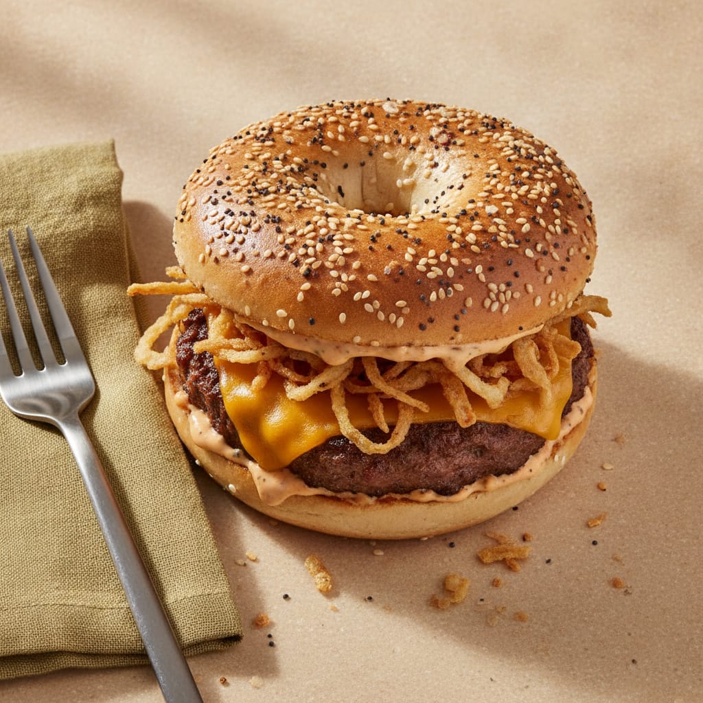 Bagel Smash Burger