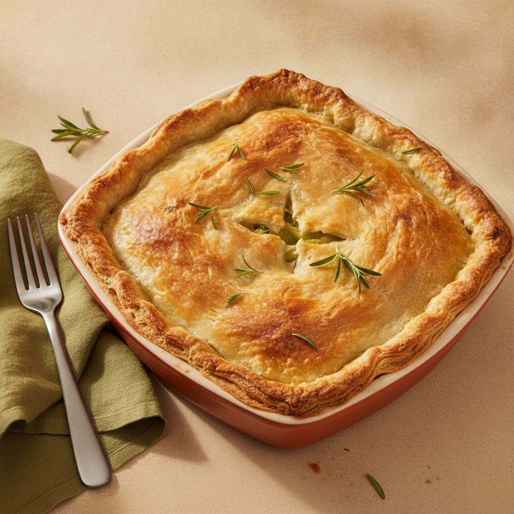 Chicken & Leek Pie
