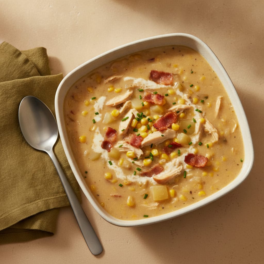 Chicken & Sweetcorn Chowder