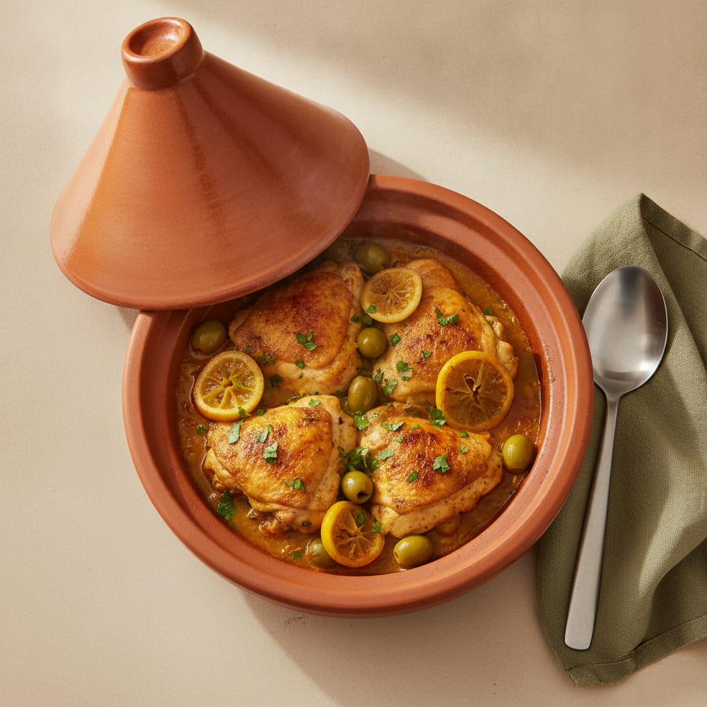 Chicken Tagine with Preserved Lemon