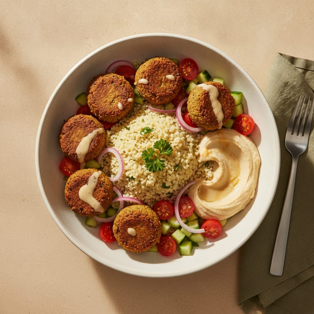 Chickpea Falafel Bowl