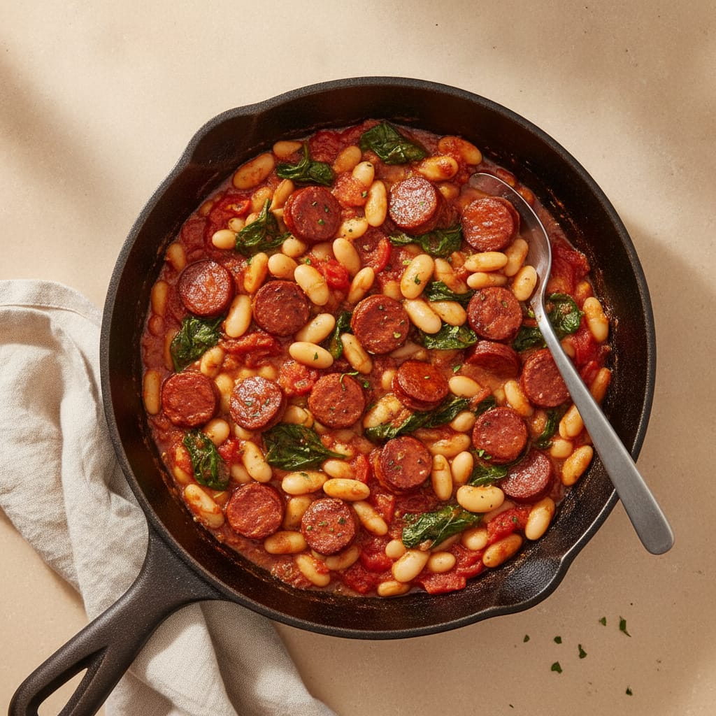 Chorizo & White Bean Skillet