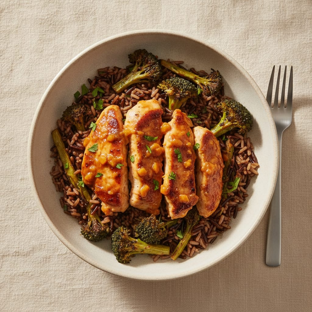 Citrus Chicken & Wild Rice