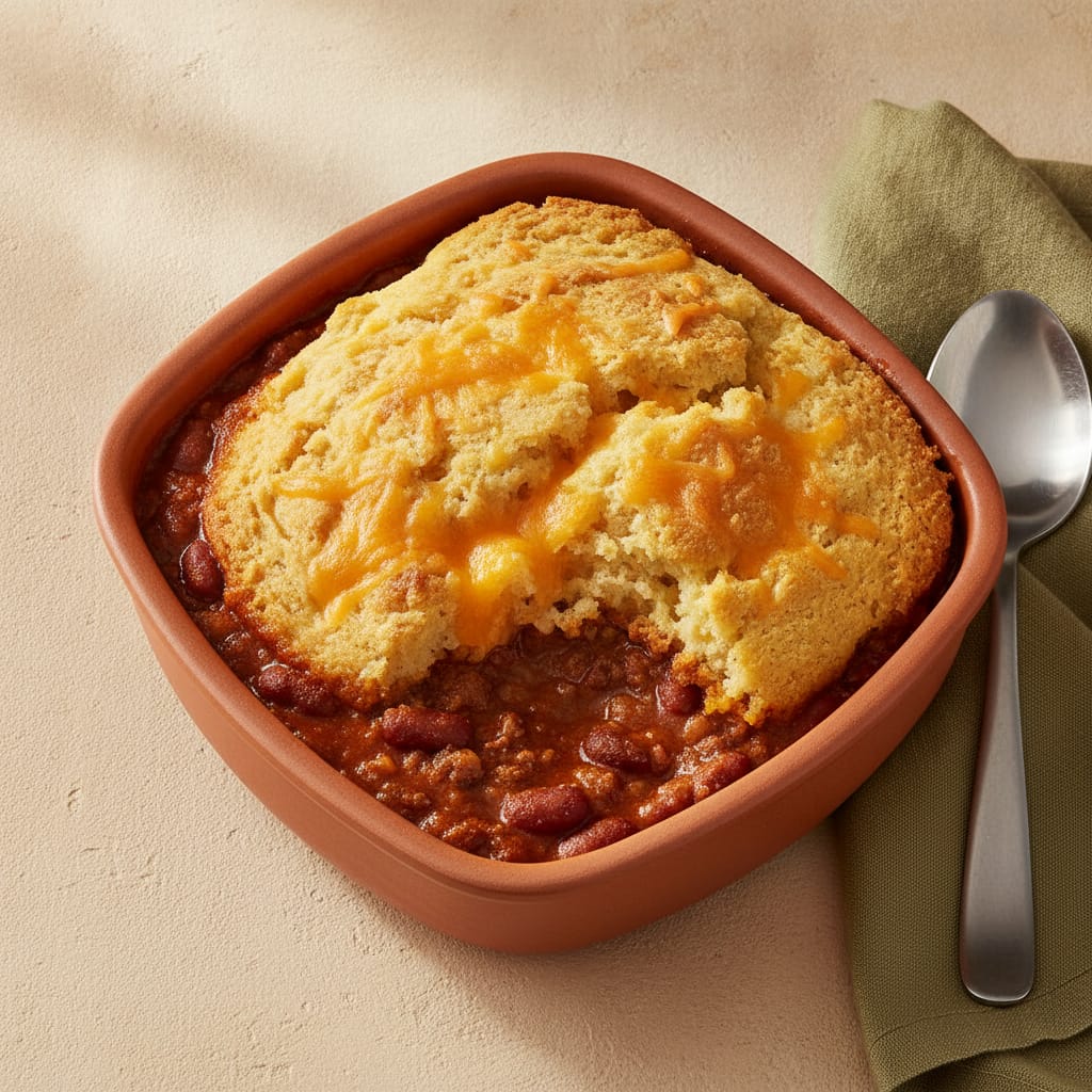 Cornbread Chili Bowl