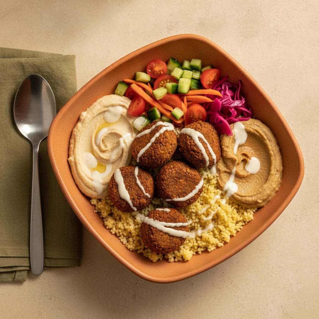 Falafel Mezze Bowl