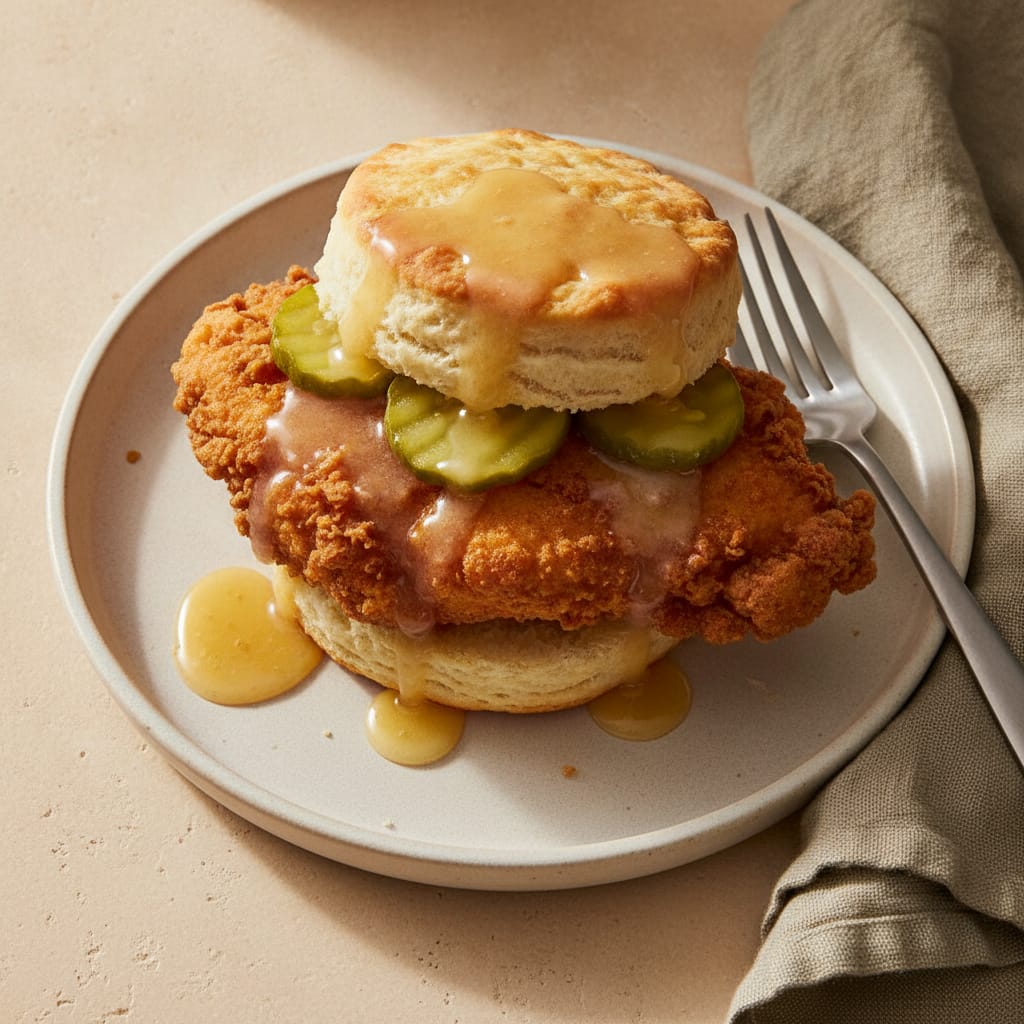 Honey Butter Chicken Biscuit