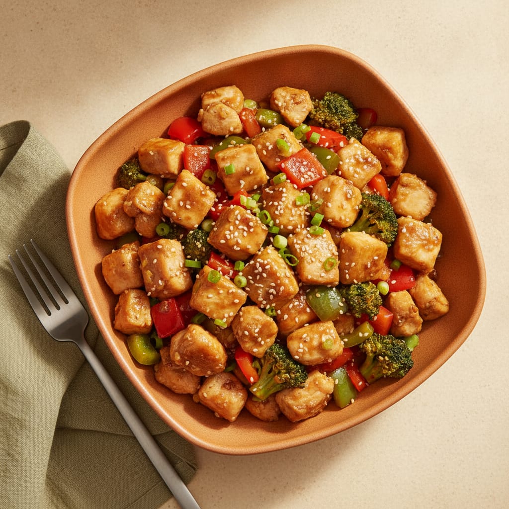 Honey Garlic Chicken Stir-fry