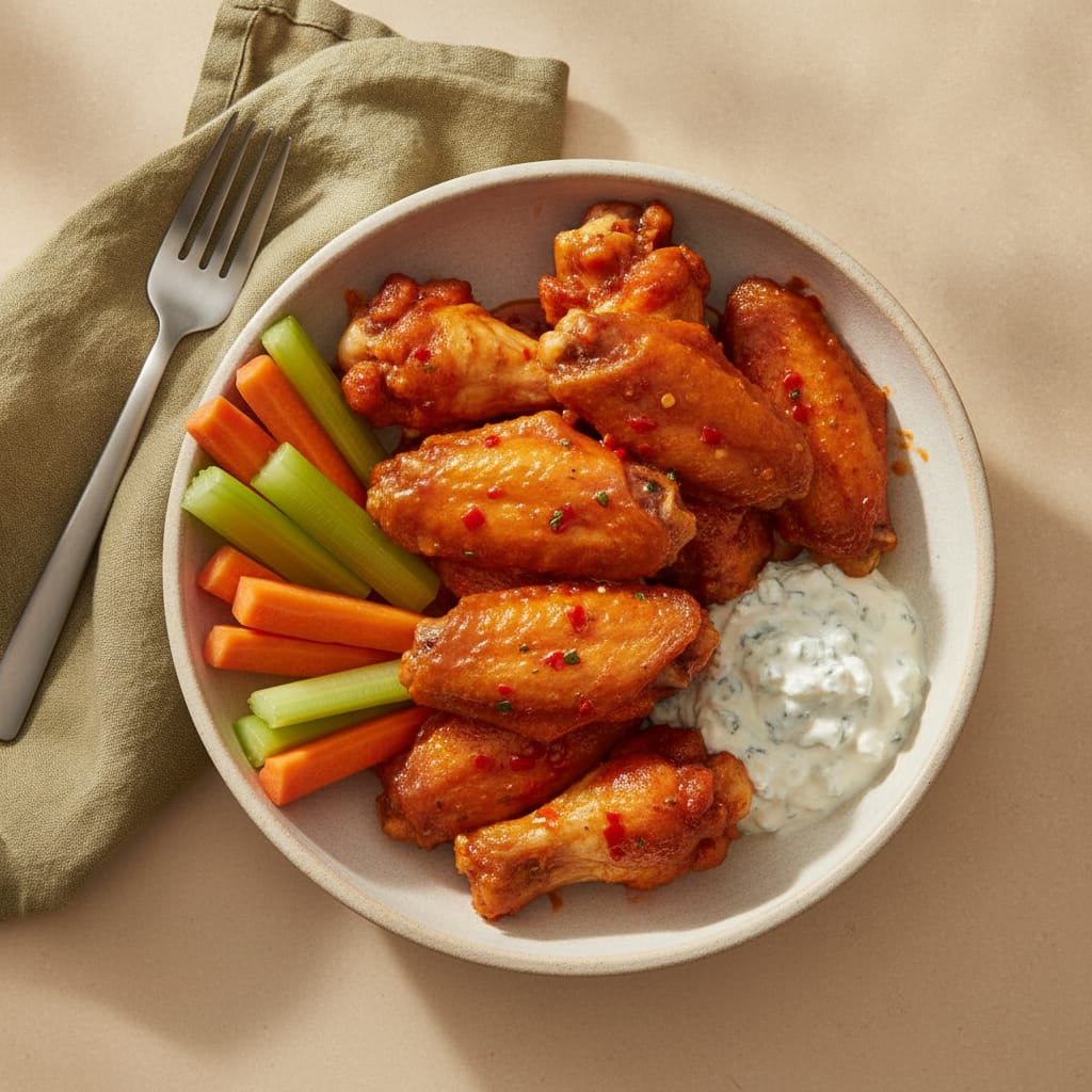 Honey Hot Buffalo Wings