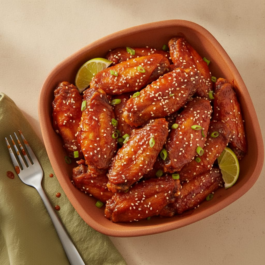 Honey Sriracha Wings