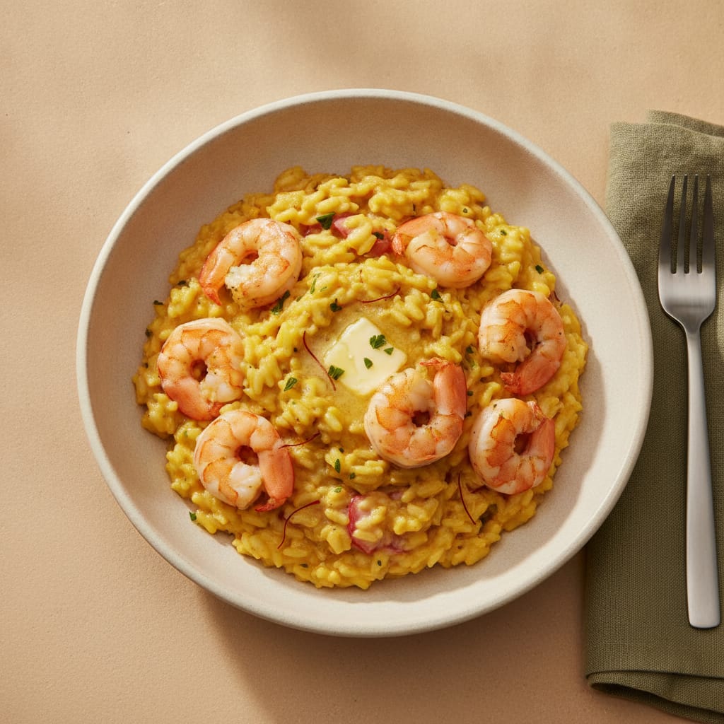 King Prawn & Saffron Risotto
