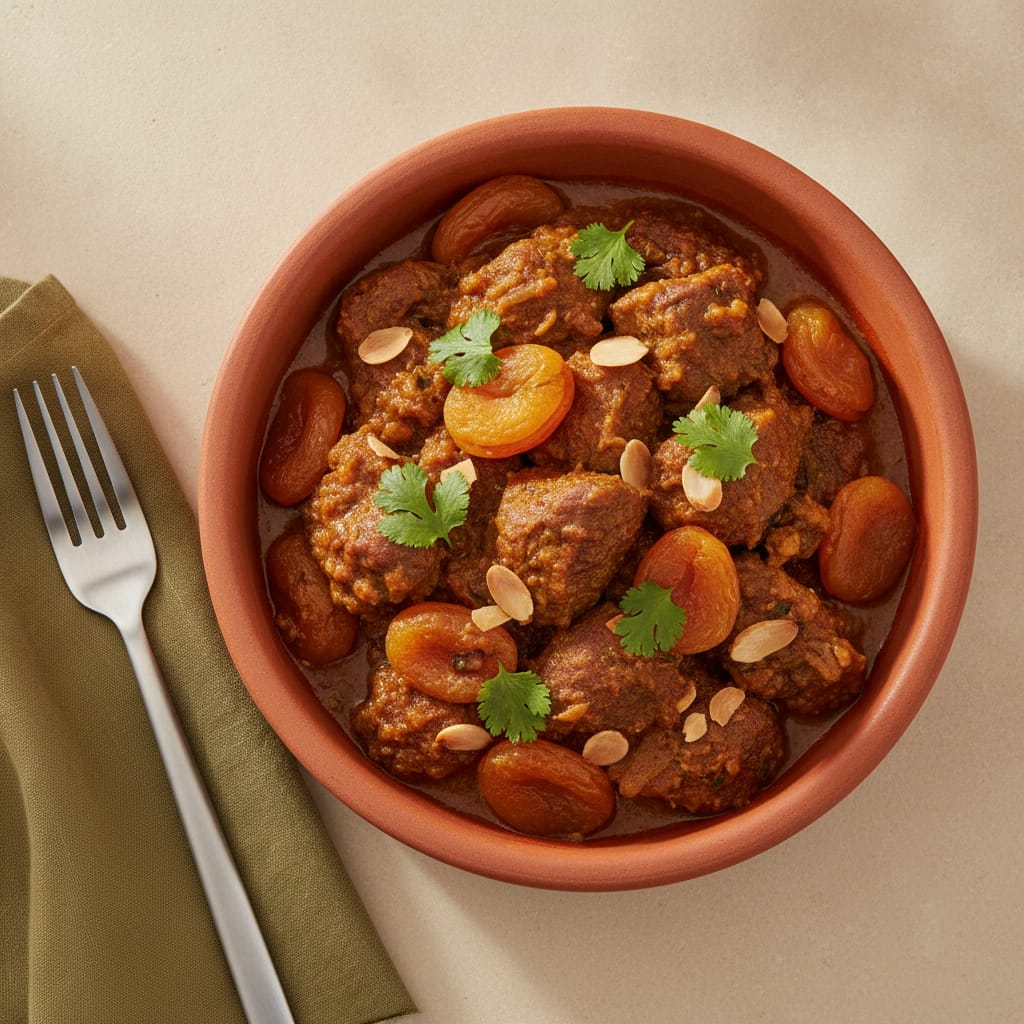 Lamb Tagine with Apricots