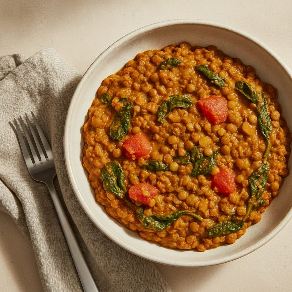 Lentil & Spinach Protein Curry