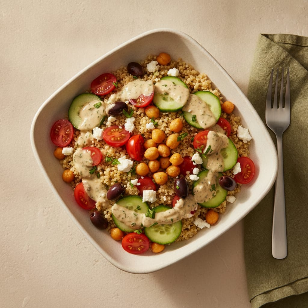 Mediterranean Quinoa Bowl