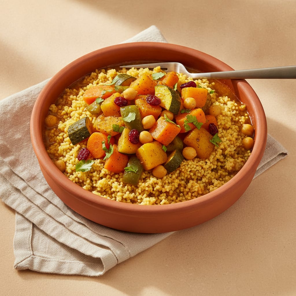 Moroccan Vegetable Couscous