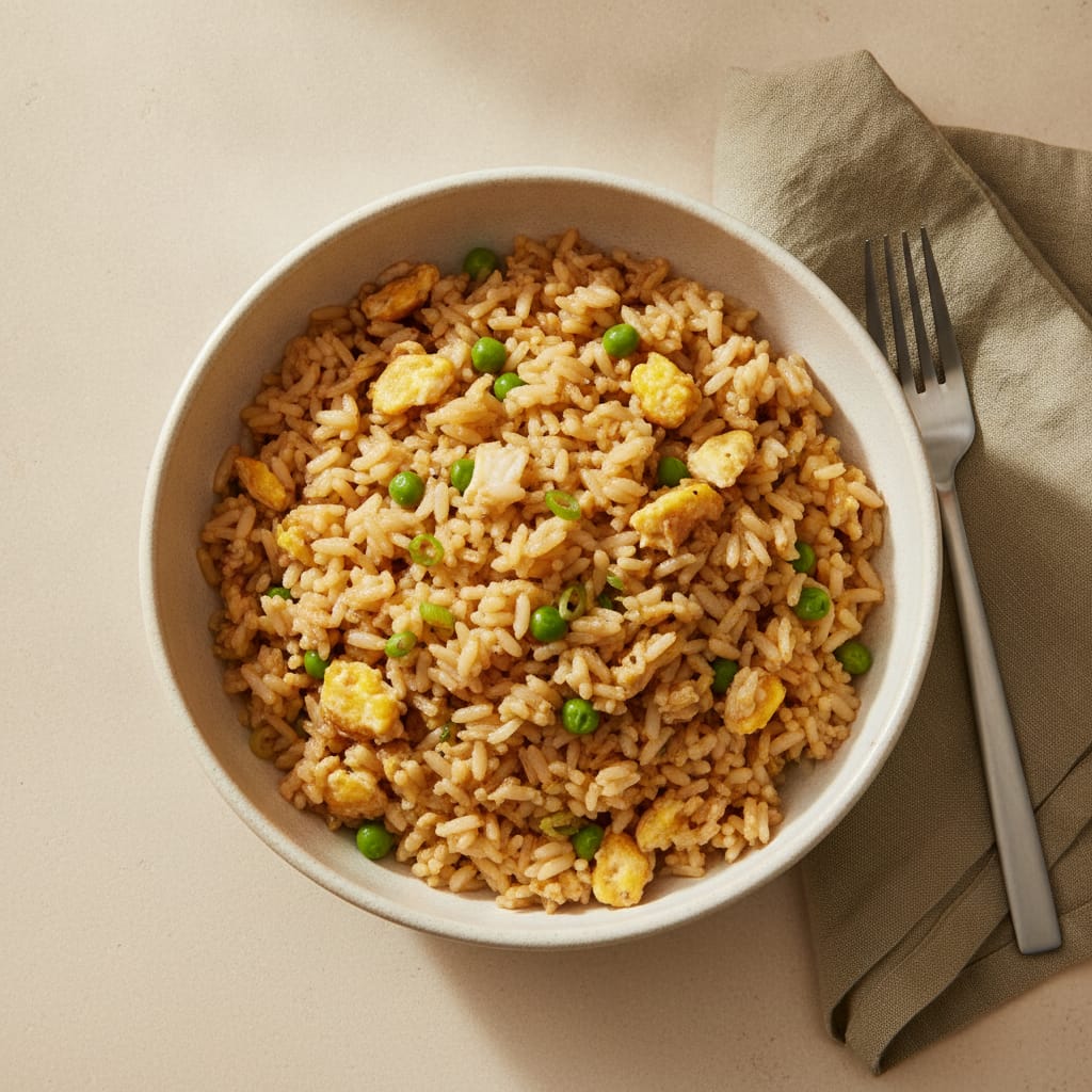 Quick Egg Fried Rice