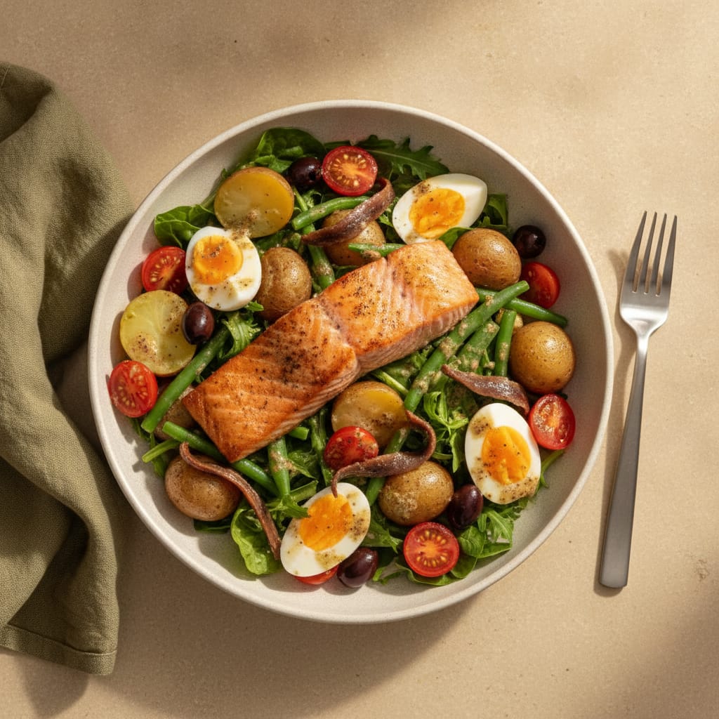 Salmon Niçoise Salad
