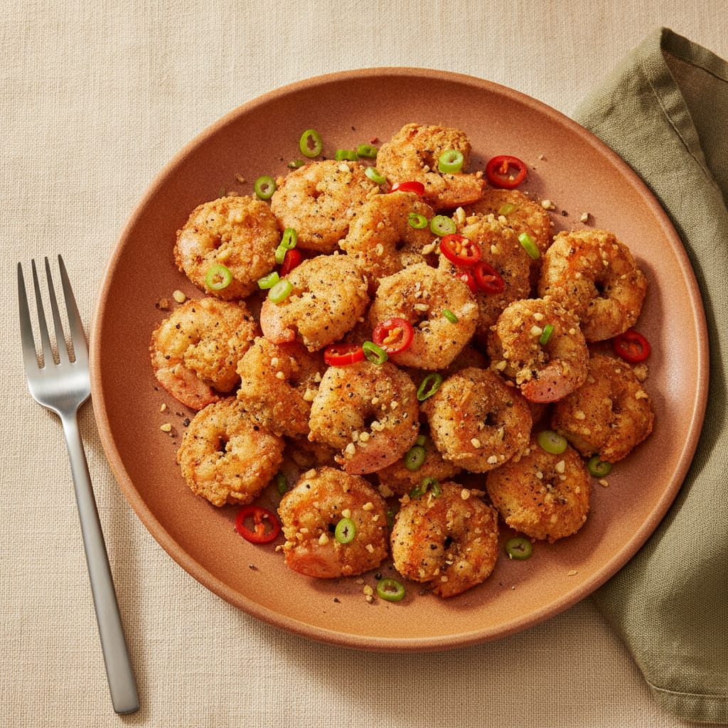 Salt & Pepper Crispy Shrimp
