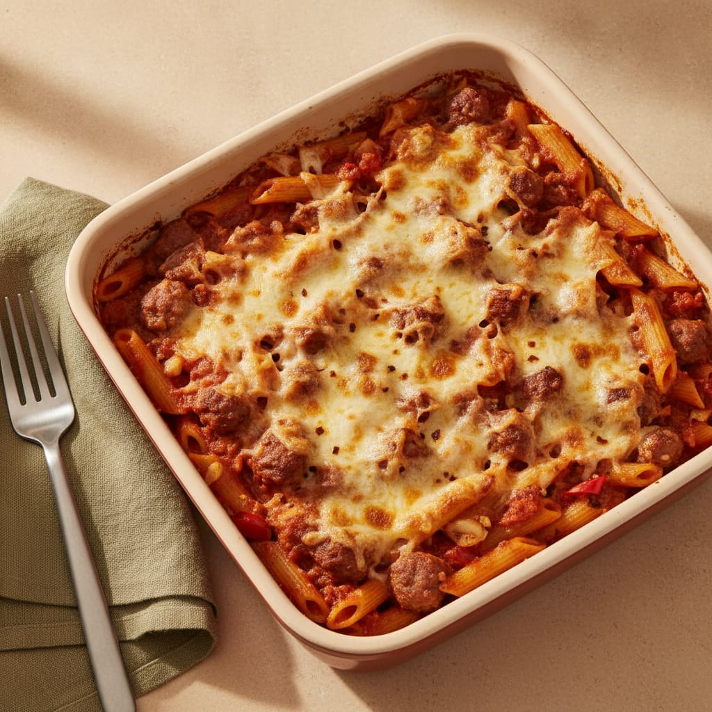 Sausage Pasta Bake