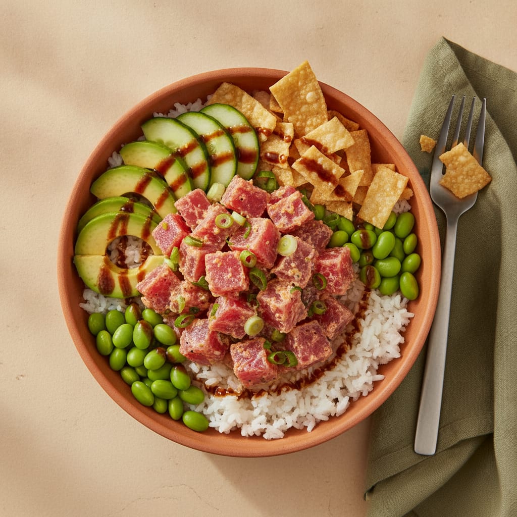 Spicy Tuna Crunch Bowl