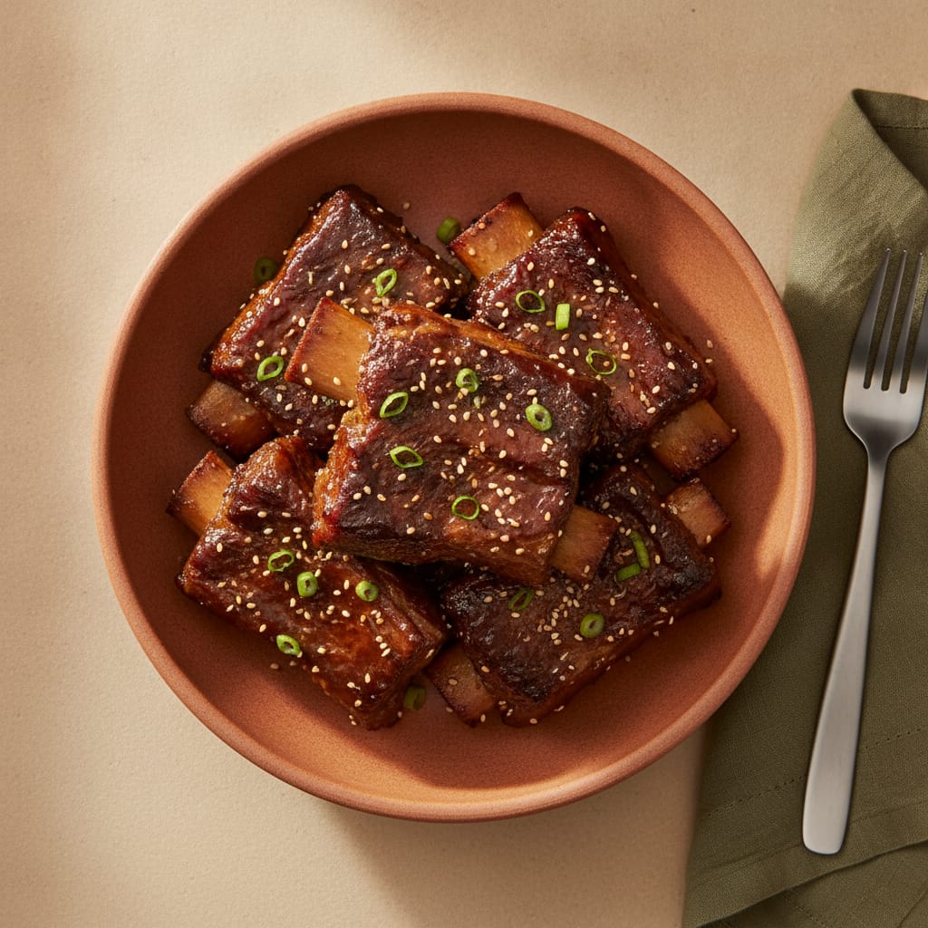 Sticky Beef Short Ribs