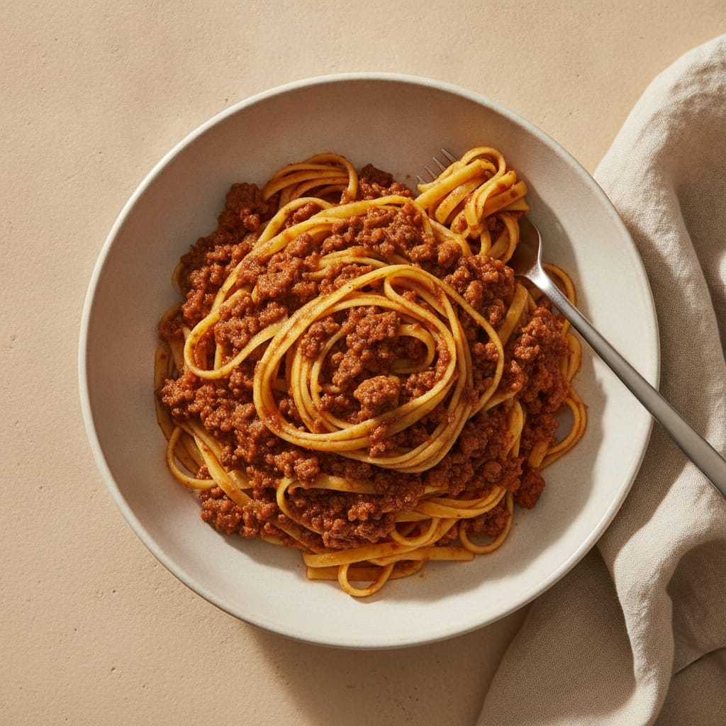 Tagliatelle al Ragù Bolognese