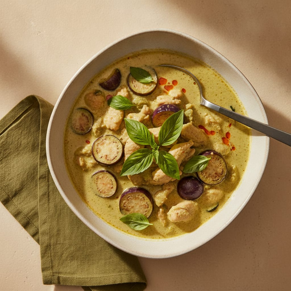 Thai Green Curry with Chicken