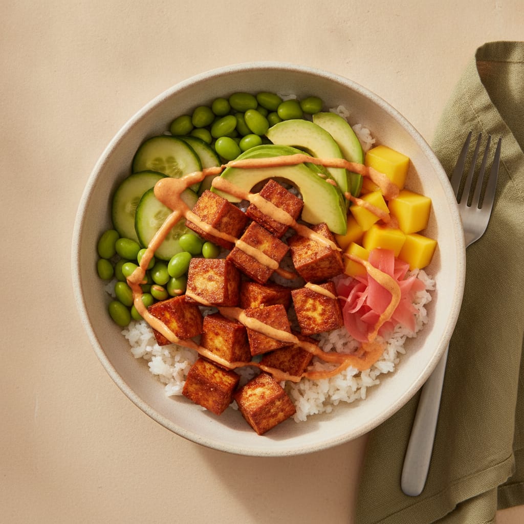 Tofu Poke Bowl