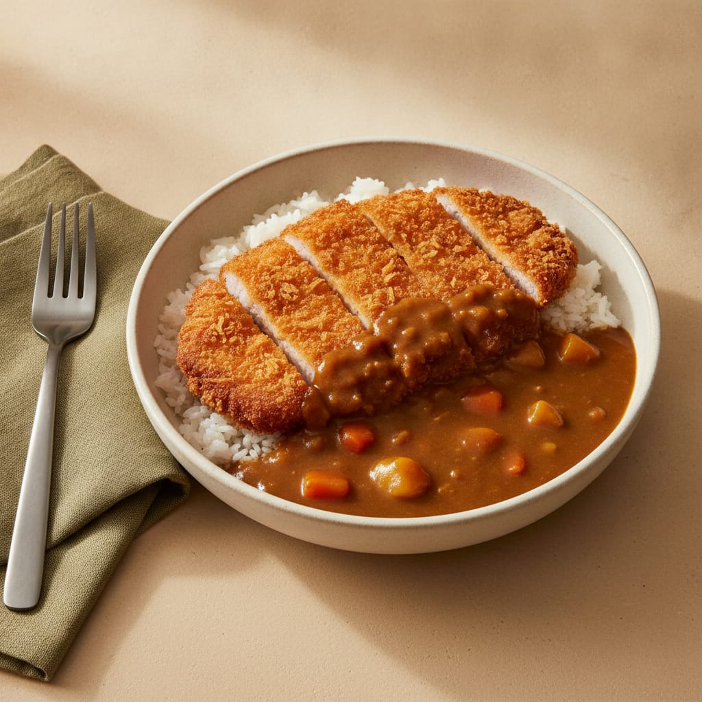 Tonkatsu with Curry Sauce